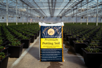 potters gold potting soil bag